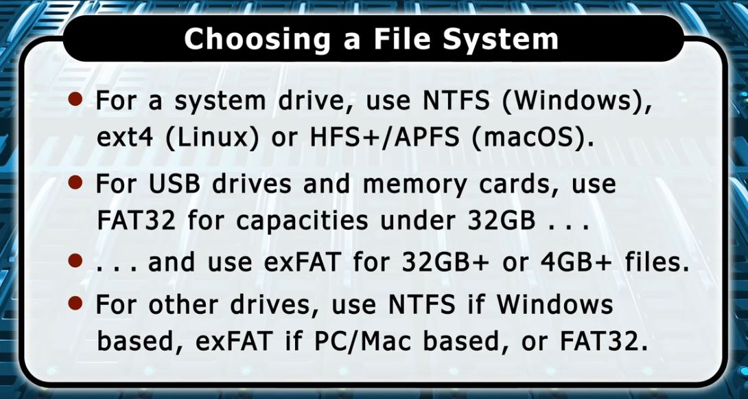 filesystem